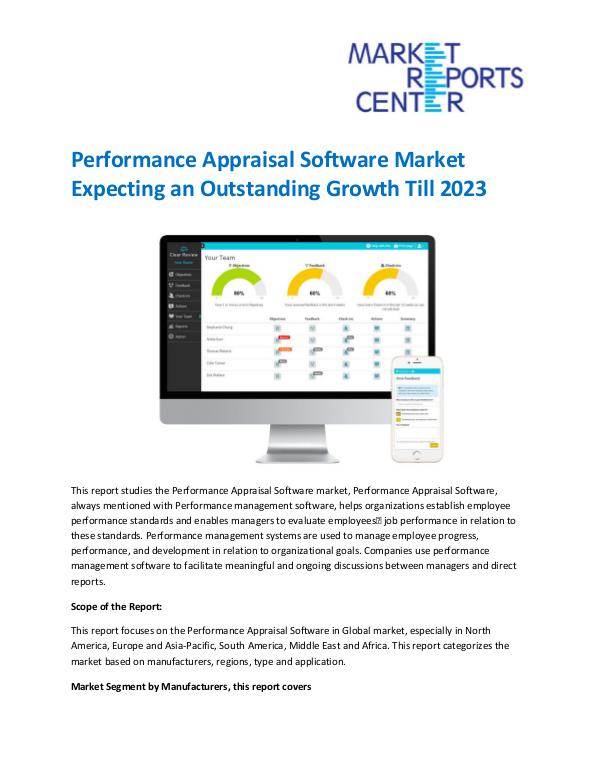 Market Research Reprots- Worldwide Performance Appraisal Software Market