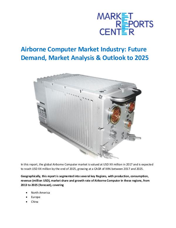 Market Research Reprots- Worldwide Airborne Computer Market