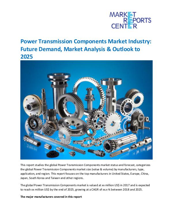 Market Research Reprots- Worldwide Power Transmission Components Market