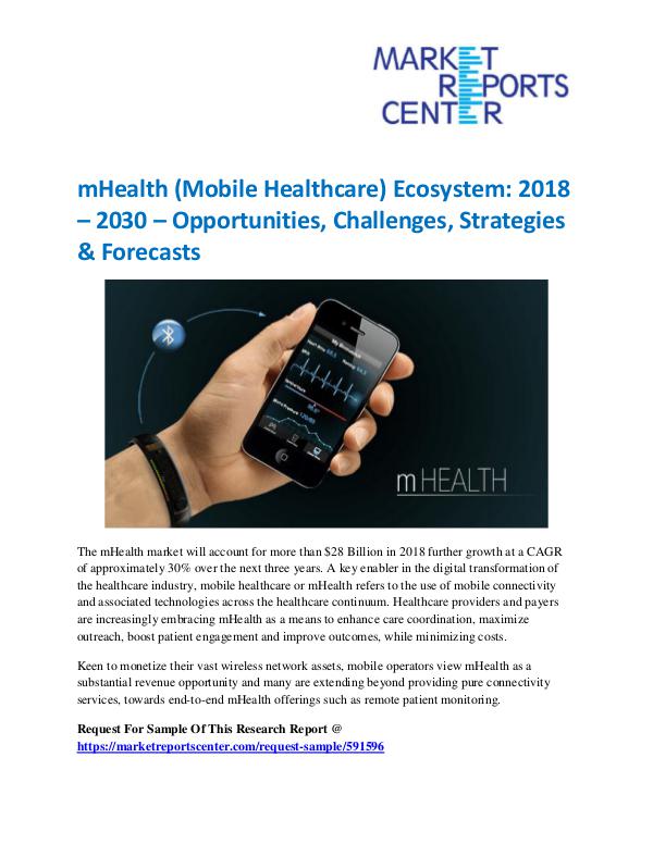 Market Research Reprots- Worldwide mHealth (Mobile Healthcare) Market