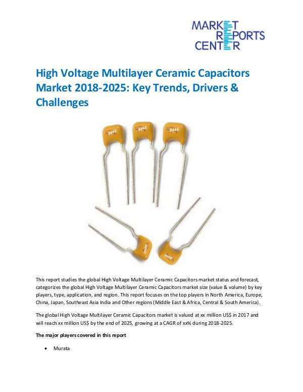 High Voltage Multilayer Ceramic Capacitors Market