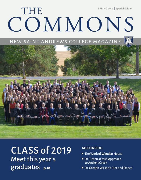 The Commons Spring 2019: Graduation Edition