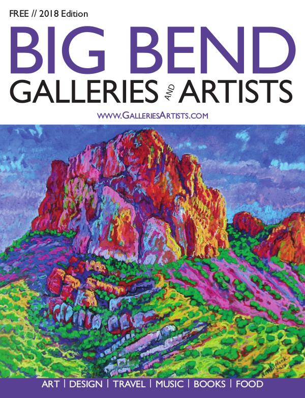 Big Bend Texas Galleries & Artists 2018