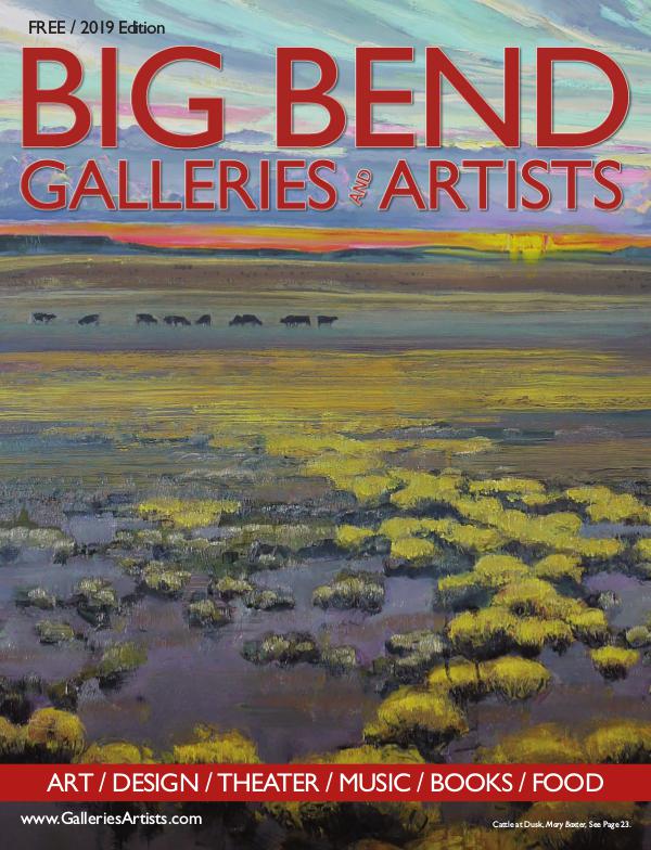 Big Bend Texas Galleries & Artists 2019