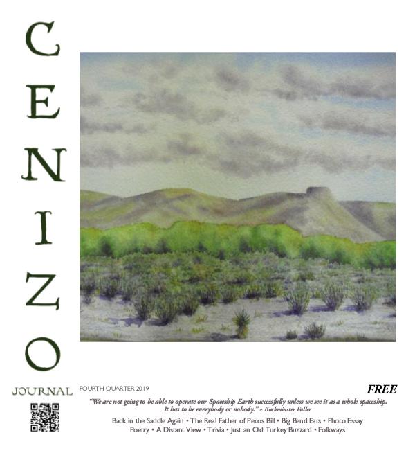 Cenizo Journal Fall 2019
