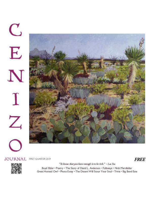 Cenizo Journal Winter 2019