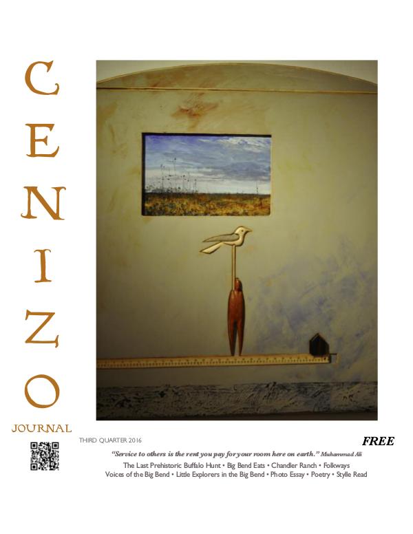 Cenizo Journal Summer 2016