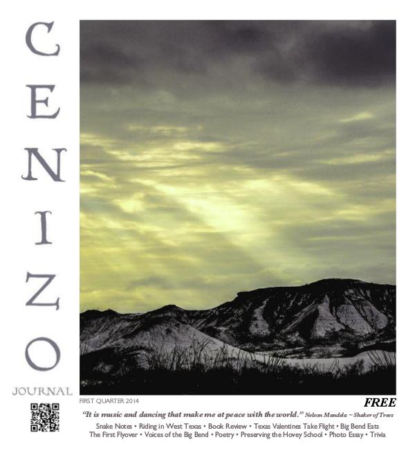 Cenizo Journal Winter 2014