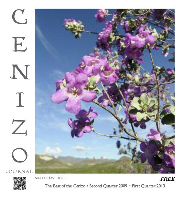 Cenizo Journal Spring 2013