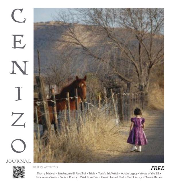 Cenizo Journal Winter 2013