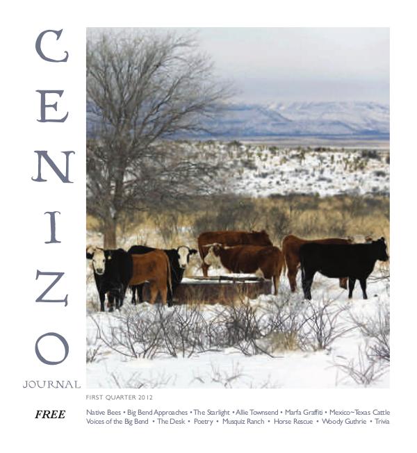 Cenizo Journal Winter 2012