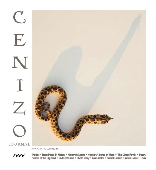 Cenizo Journal Spring 2011