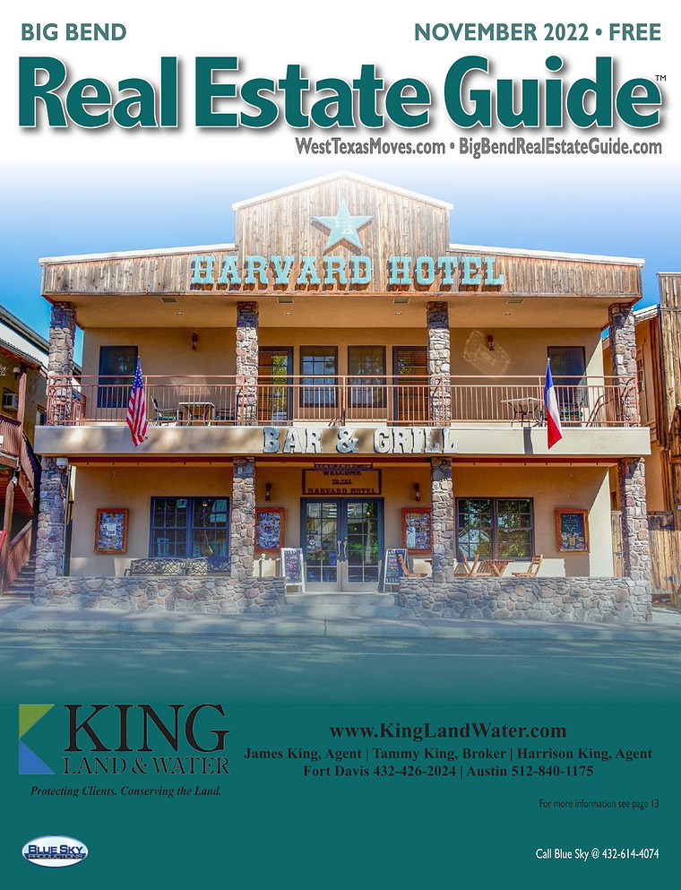 Big Bend Real Estate Guide November 2022
