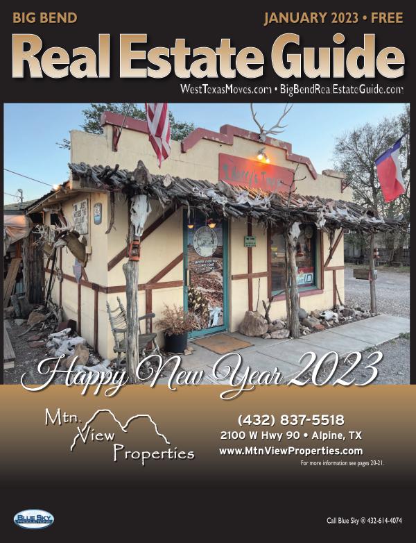 Big Bend Real Estate Guide January 2023
