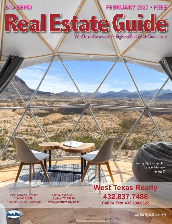 Big Bend Real Estate Guide February 2023