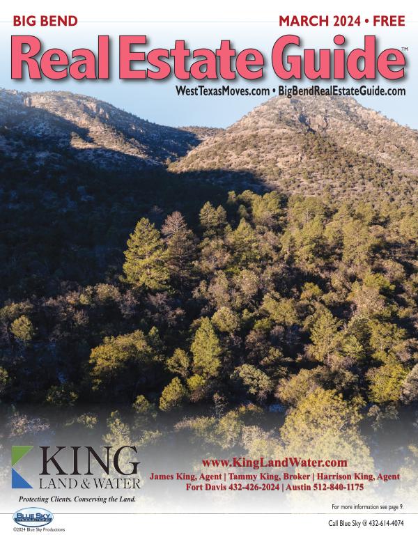 Big Bend Real Estate Guide March 2024