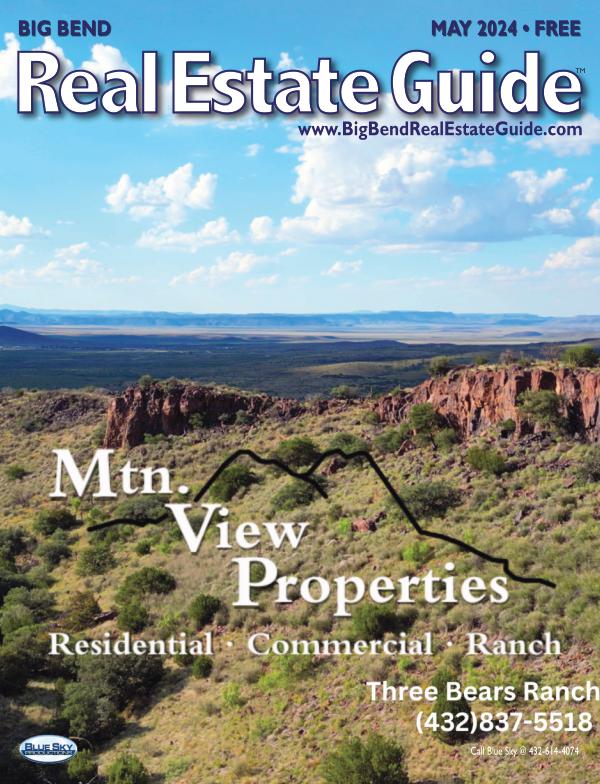 Big Bend Real Estate Guide May 2024