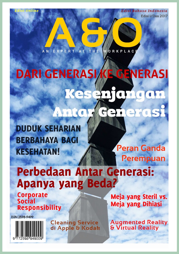 A & O Edisi I Nov 2017 Kesenjangan Antar Generasi