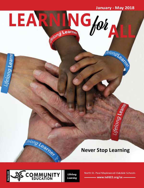 Learning for All Catalog Winter Spring 2018