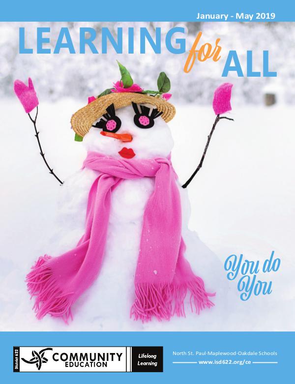 Learning for All Catalog Winter Spring 2019
