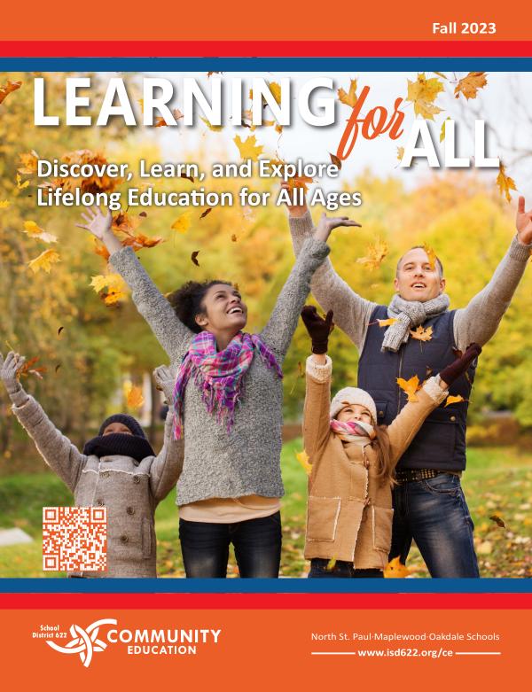 Learning For All - Adult Enrichment Fall 2023 Fall 23 Volume XII No. 2