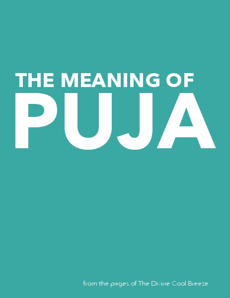 DCB GALLERY The Meaning of Puja