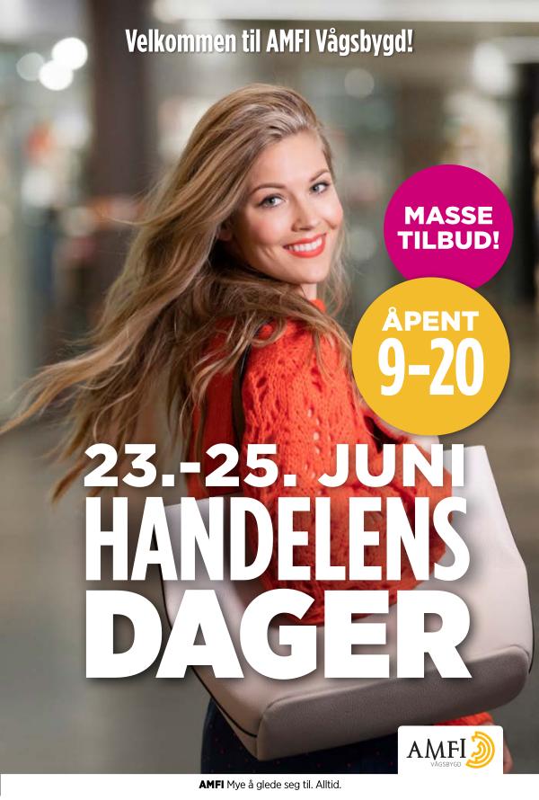 Amfi Vågsbygd Handelsen Dager 23.-25. juni Juni 2020