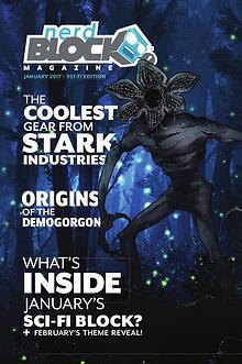Nerd Block Magazine - Sci-Fi Edition January 2017