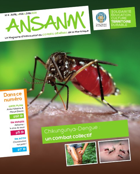 Ansanm, le magazine du Conseil Général de la Martinique #4 / Avril 2014