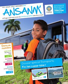 Ansanm, le magazine du Conseil Général de la Martinique