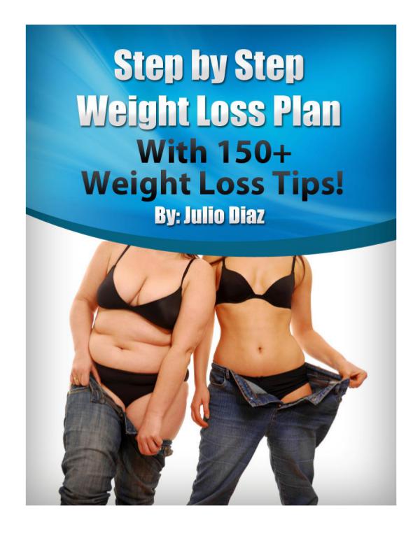 ⓕⓡⓔⓔ » Step by Step Weight Loss Plan PDF EBook