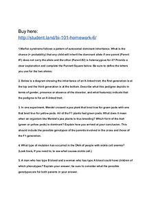 BI 101 Homework 6