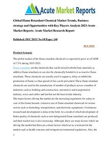 Global Flame Retardant Chemical Market Research Report