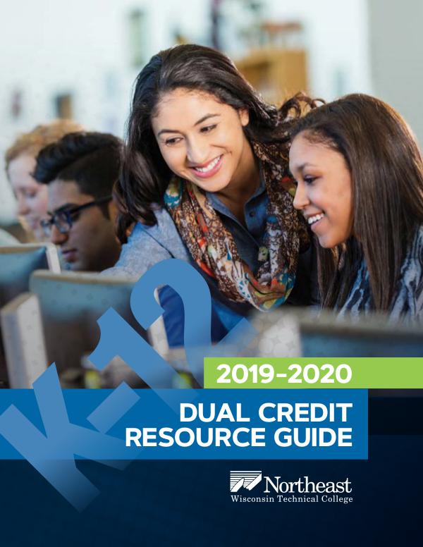 K12 Dual Credit Resource Guide 88671LSS 2019 Dual Credit Booklet_Blackboard 31119