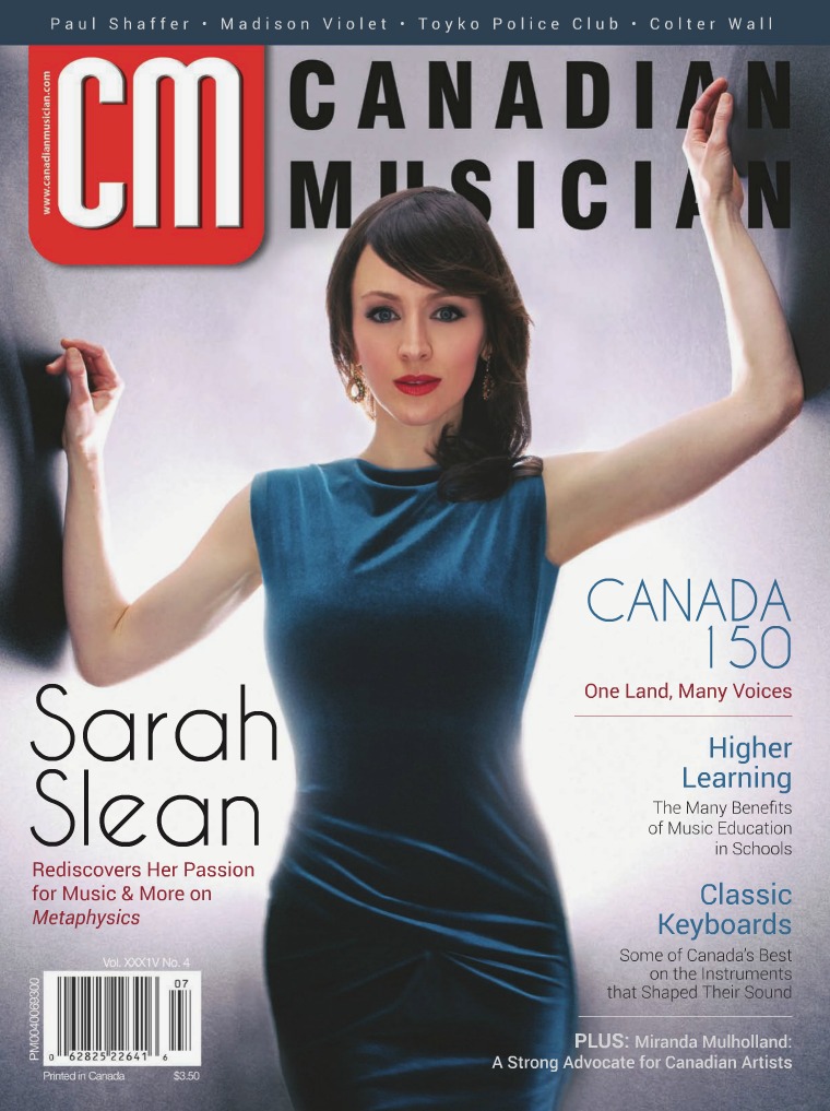 Canadian Musician - July/August 2017