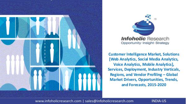 Customer Intelligence Market – Global Market Forecasts 2015-2020 Customer Intelligence Market Forecasts 2015-2020
