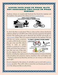 Riding Your Bike To Work -Have You Considered The Cycle To Work Schem