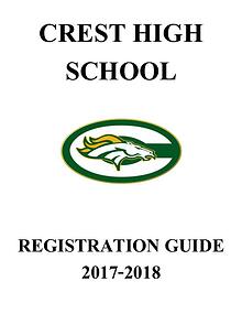 Crest High School Registration Guide