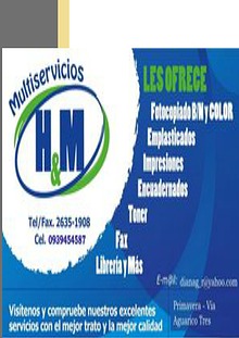 MULTISERVICIOS H&M