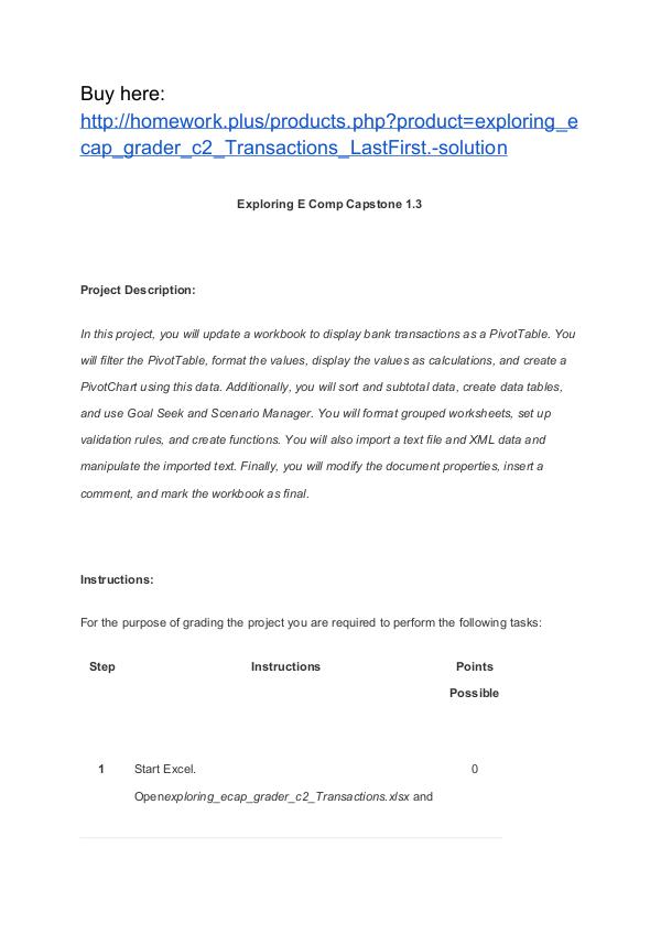 exploring_ecap_grader_c2_Transactions_LastFirst. solution Homework