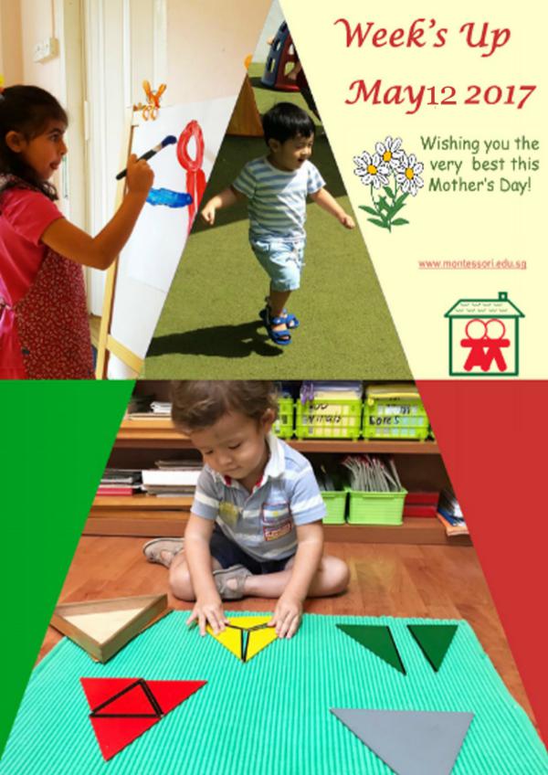 Week's Up for the week ending 12th May 2017 Montessori For Children (Broadrick Road)
