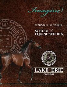Imagine: The Campaign for Lake Erie College School of Equine Studies