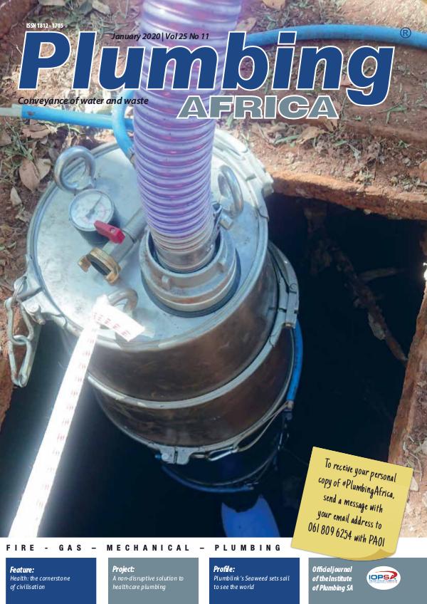 Plumbing Africa January 2020
