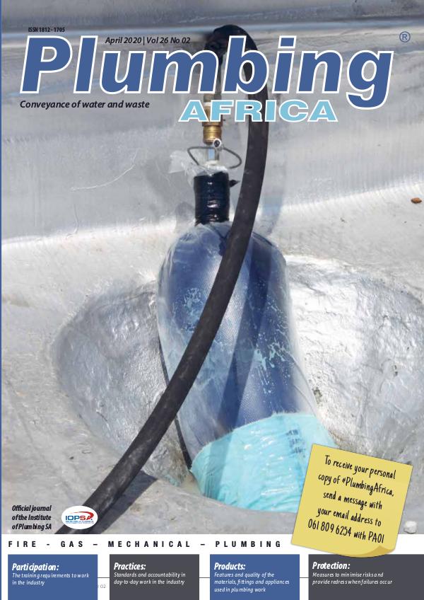Plumbing Africa April 2020