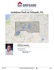 Audubon Park Neighborhood Report