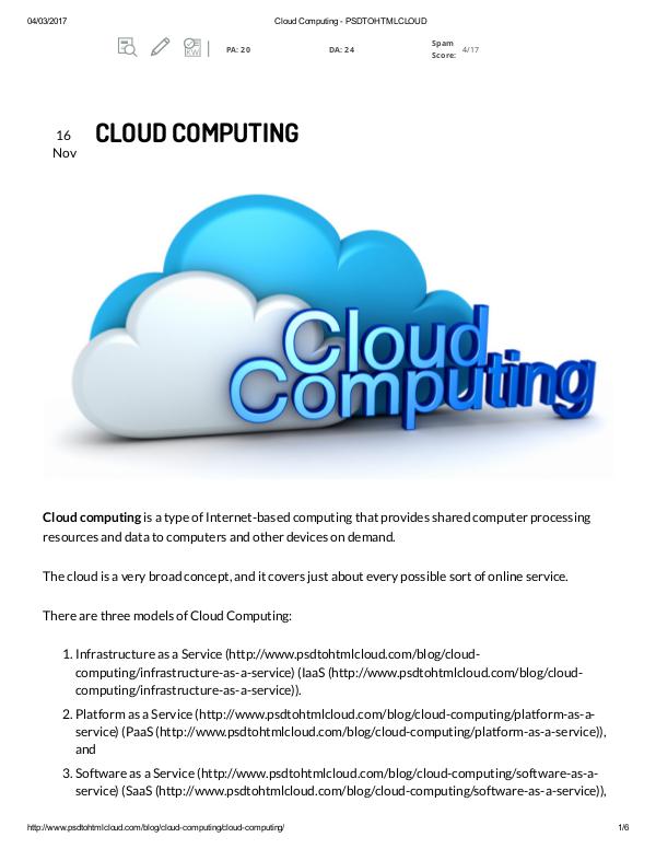 psd to wp conversion cloud computing