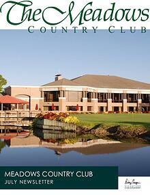 The Meadows Country Club Monthly Newsletter