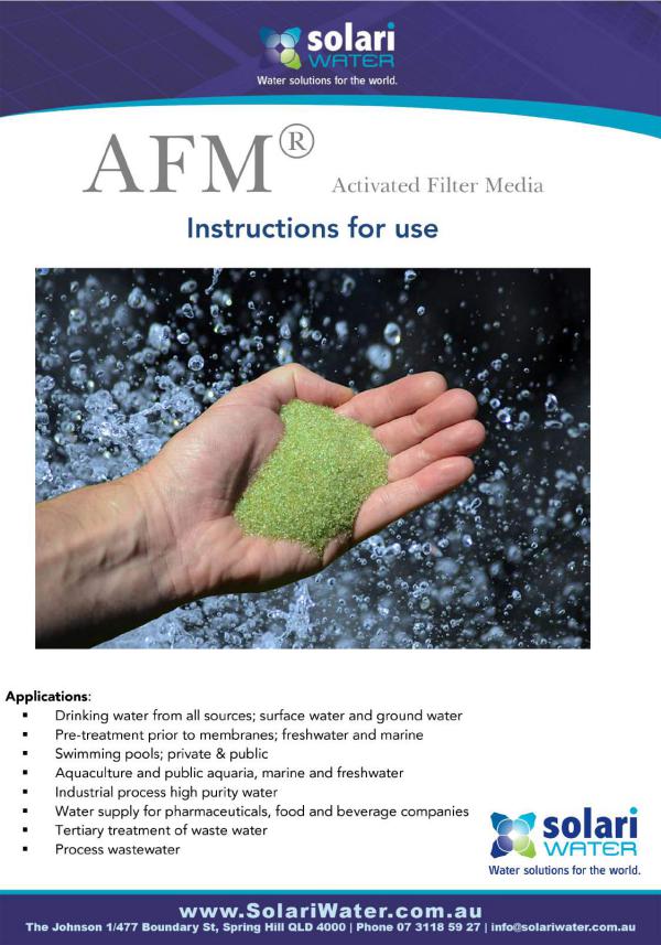 AMF AFM - Instructions for use