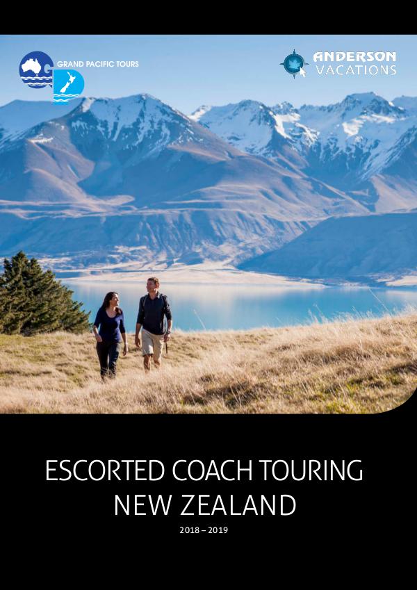 Grand Pacific Tours Travel Brochure Grand Pacific Tours 2018-2019