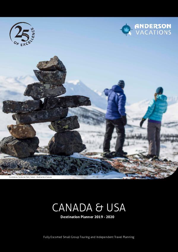Canada & USA Destination Planner 2019-20 Canada Destination Planner